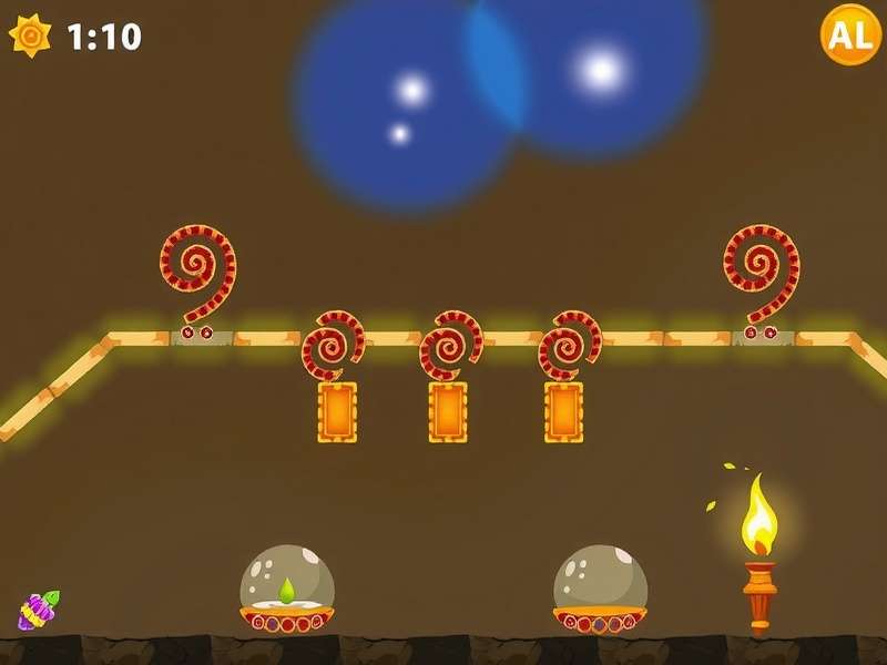 Jump Spiral Quest gameplay screenshot showing spiral jumping mechanics