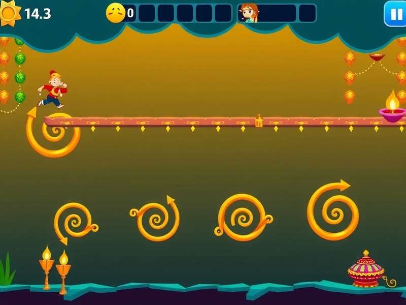 Jump Spiral Quest level progression showing different spiral designs